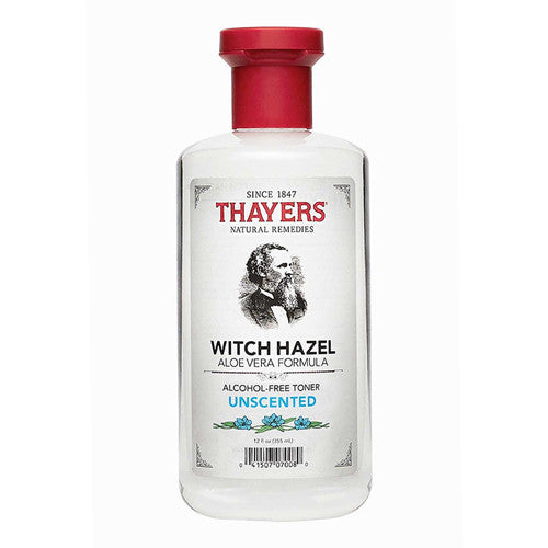 Thayers Unscented Witch Hazel With Aloe Vera Formula Toner - 12 Oz